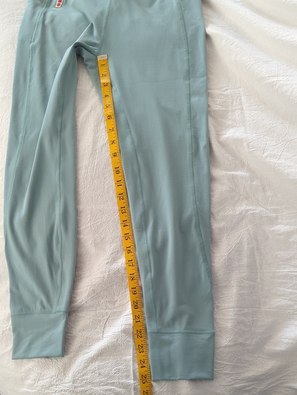 Easton x Jen Schro ADAN Leggings - Garland Dusty Teal Green Blue Size M - Picture 7 of 8